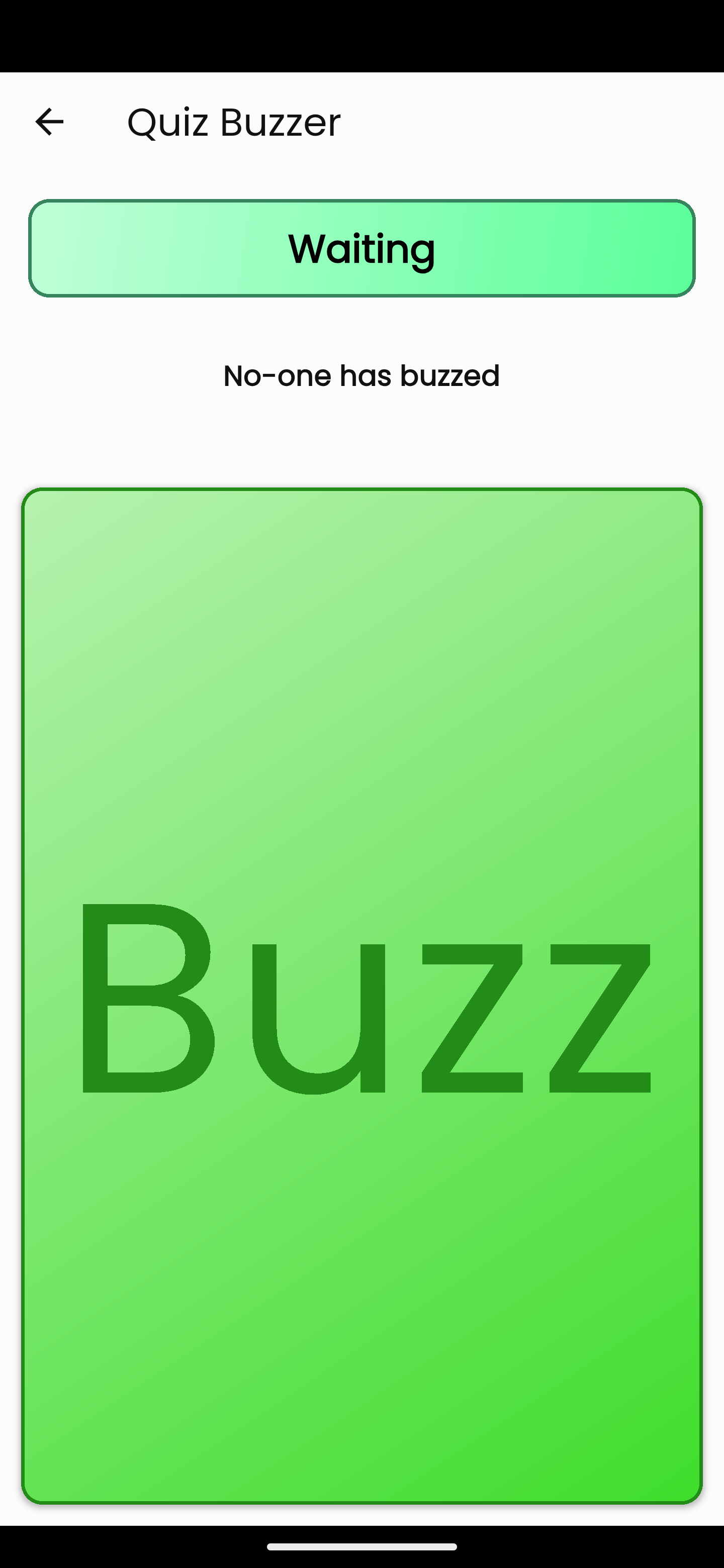 Quiz Game-Over podium screen